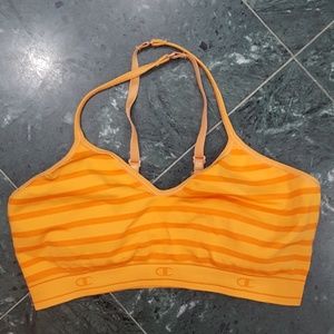 Champion Orange Convertible Sports Bra
